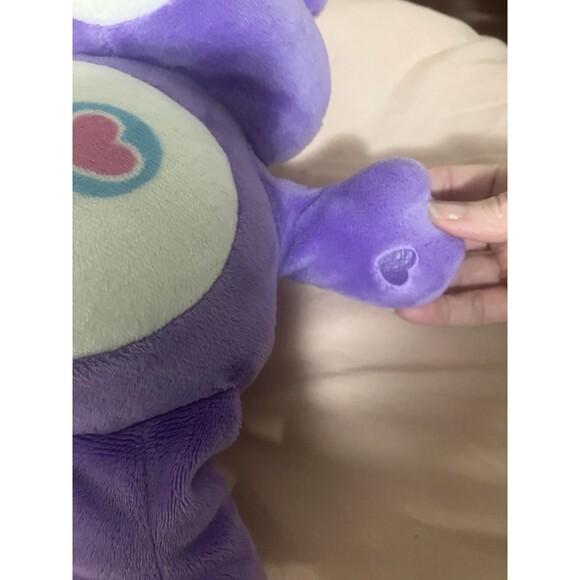 Care Bear Share Bear Purple Lollipop Plush 14" Stuffed Animal 2016 - Picture 14 of 16